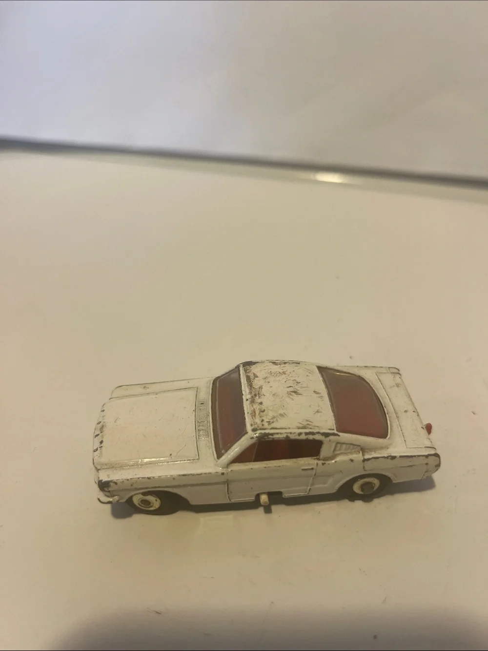 Vintage MATCHBOX 1968 Series No.8 MUSTANG MADE IN ENGLAND by LESNEY Fastback